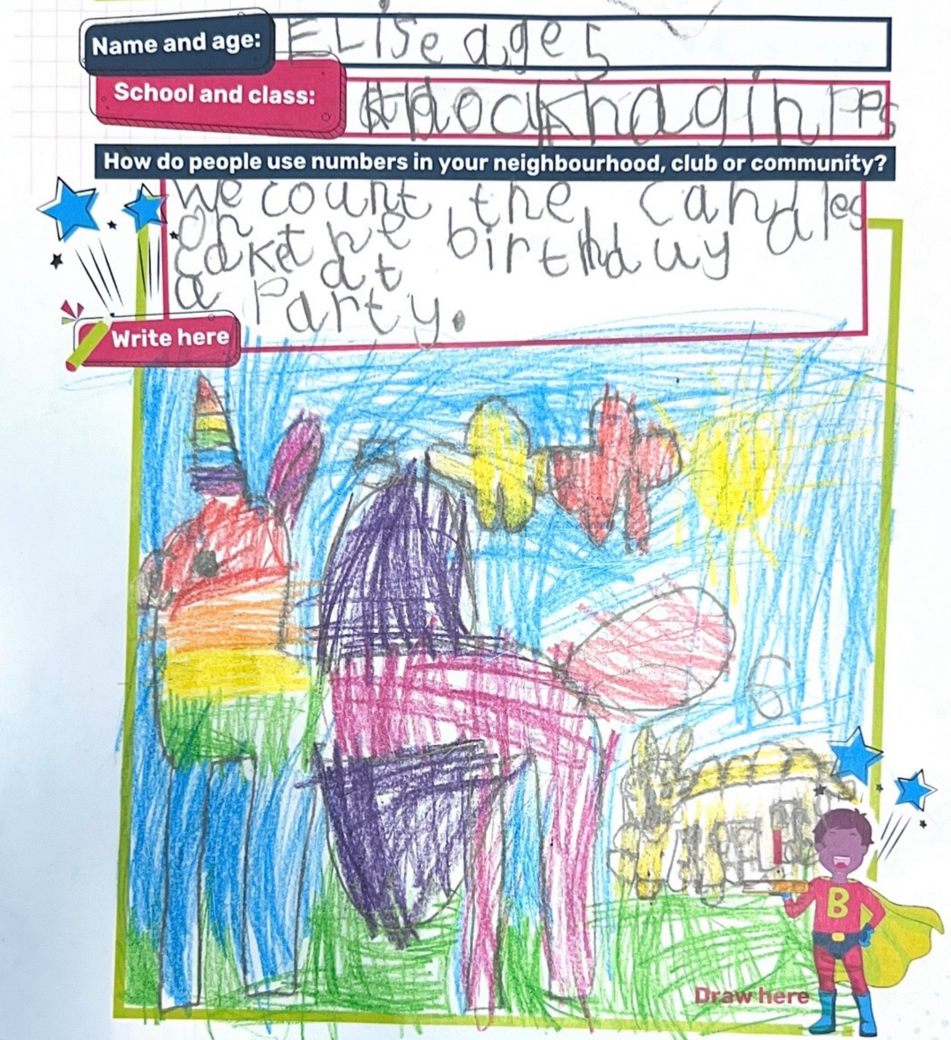 Elise's drawing