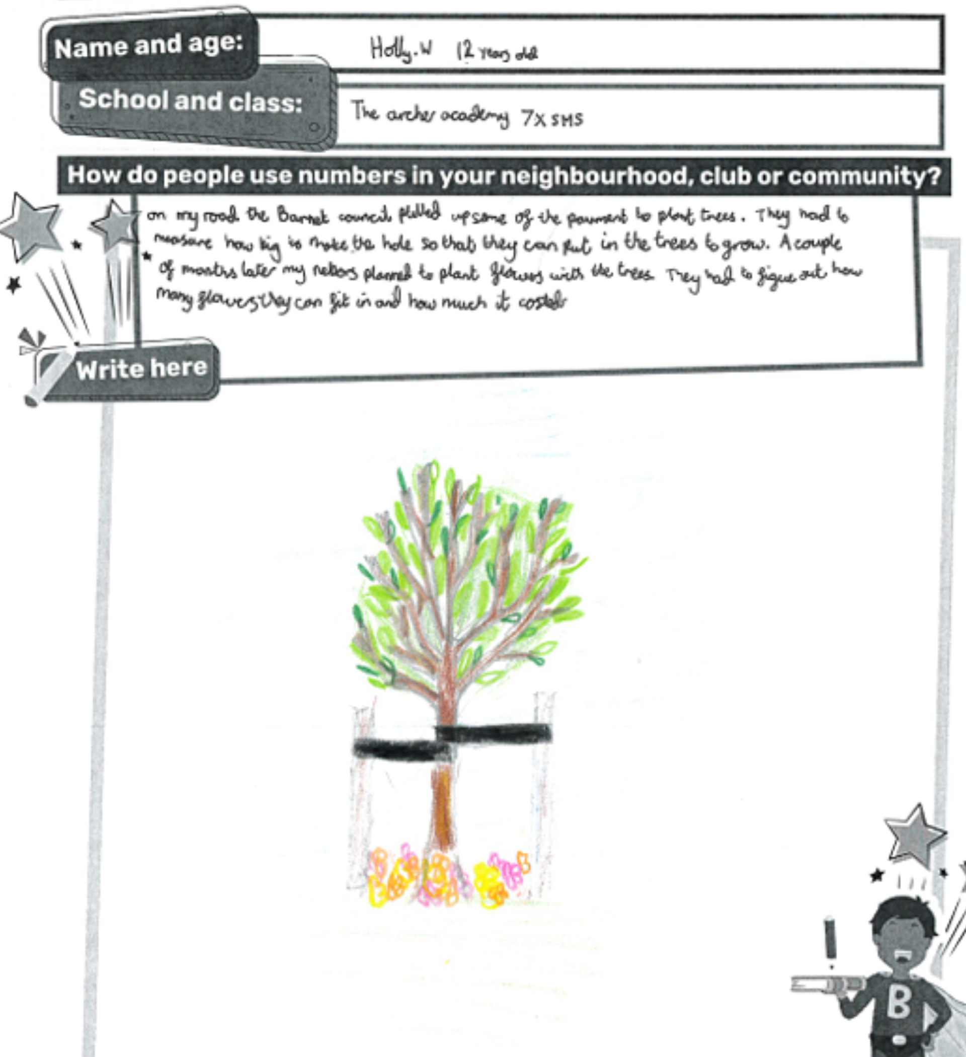 Holly's drawing