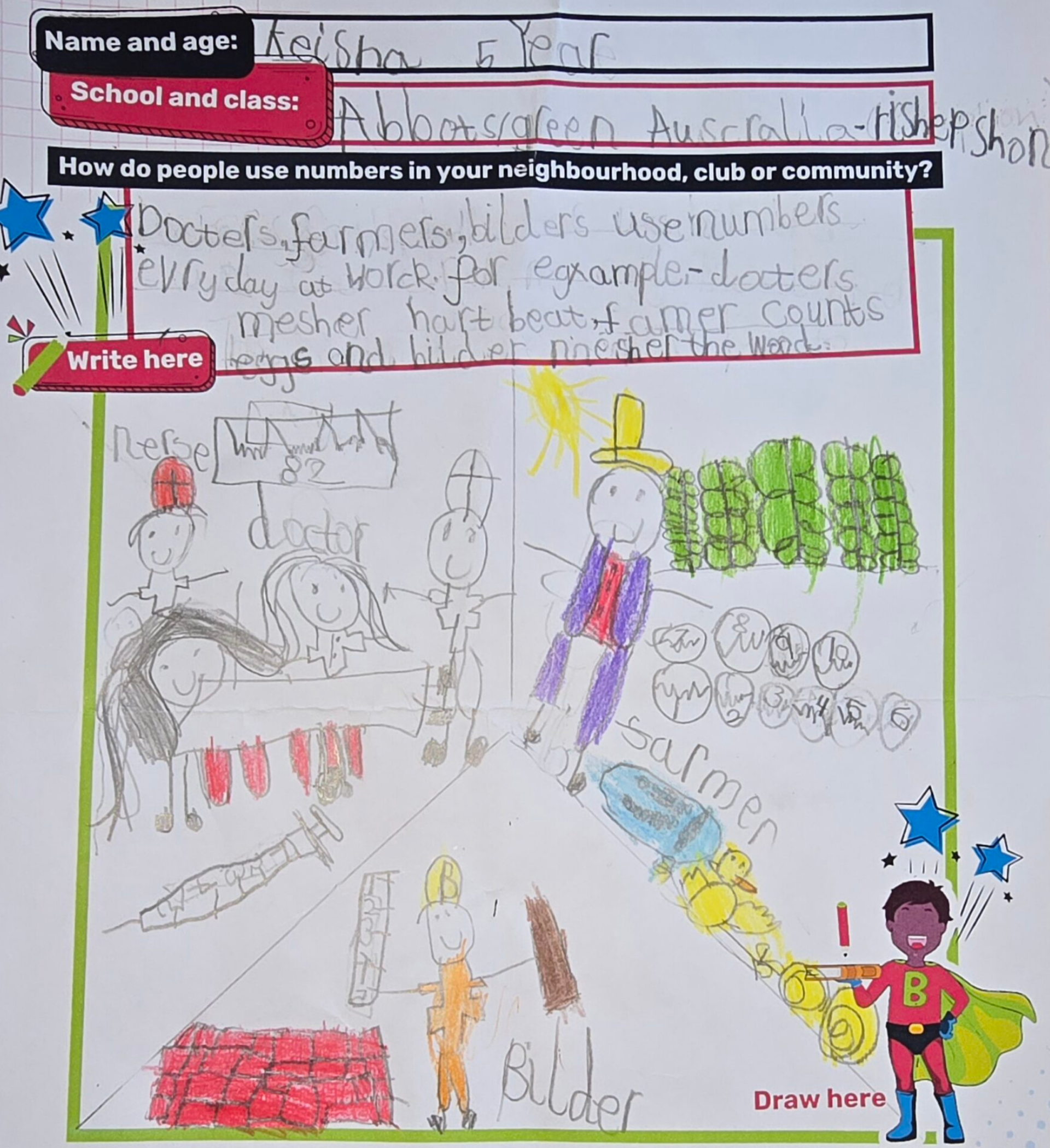 Mia's drawing