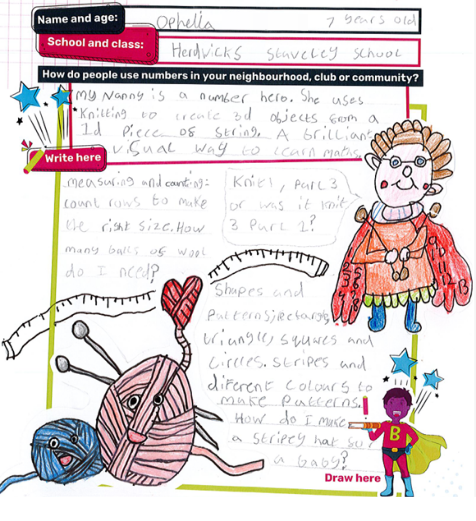 Ophelia's drawing