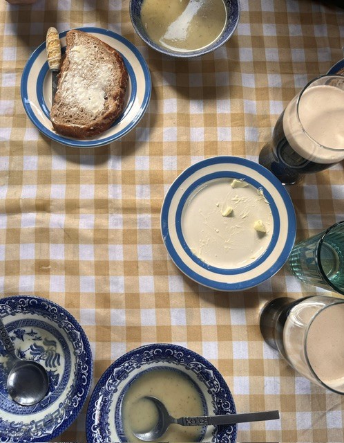 Bowls of food