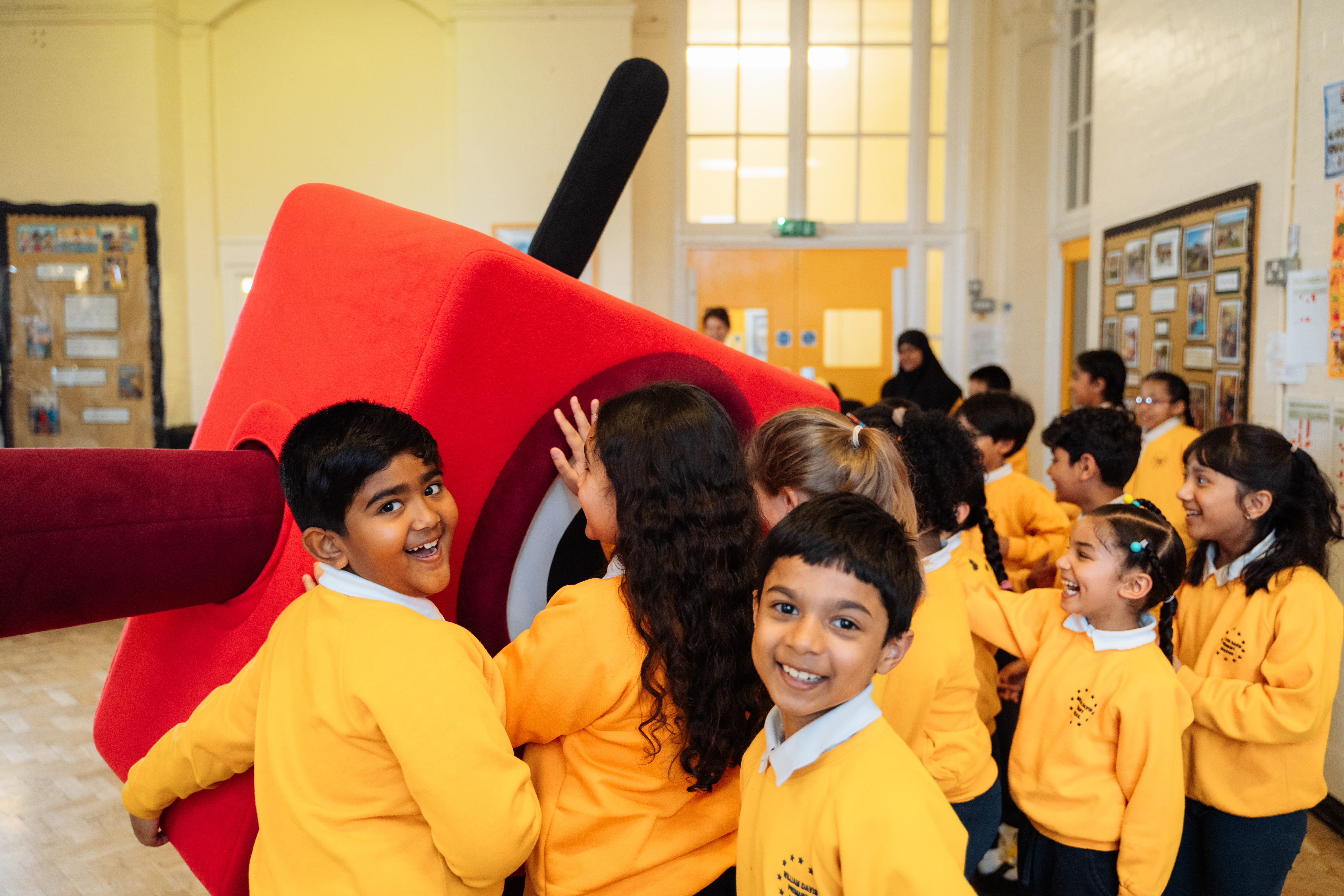 Numberblock One at a National Numeracy Day event