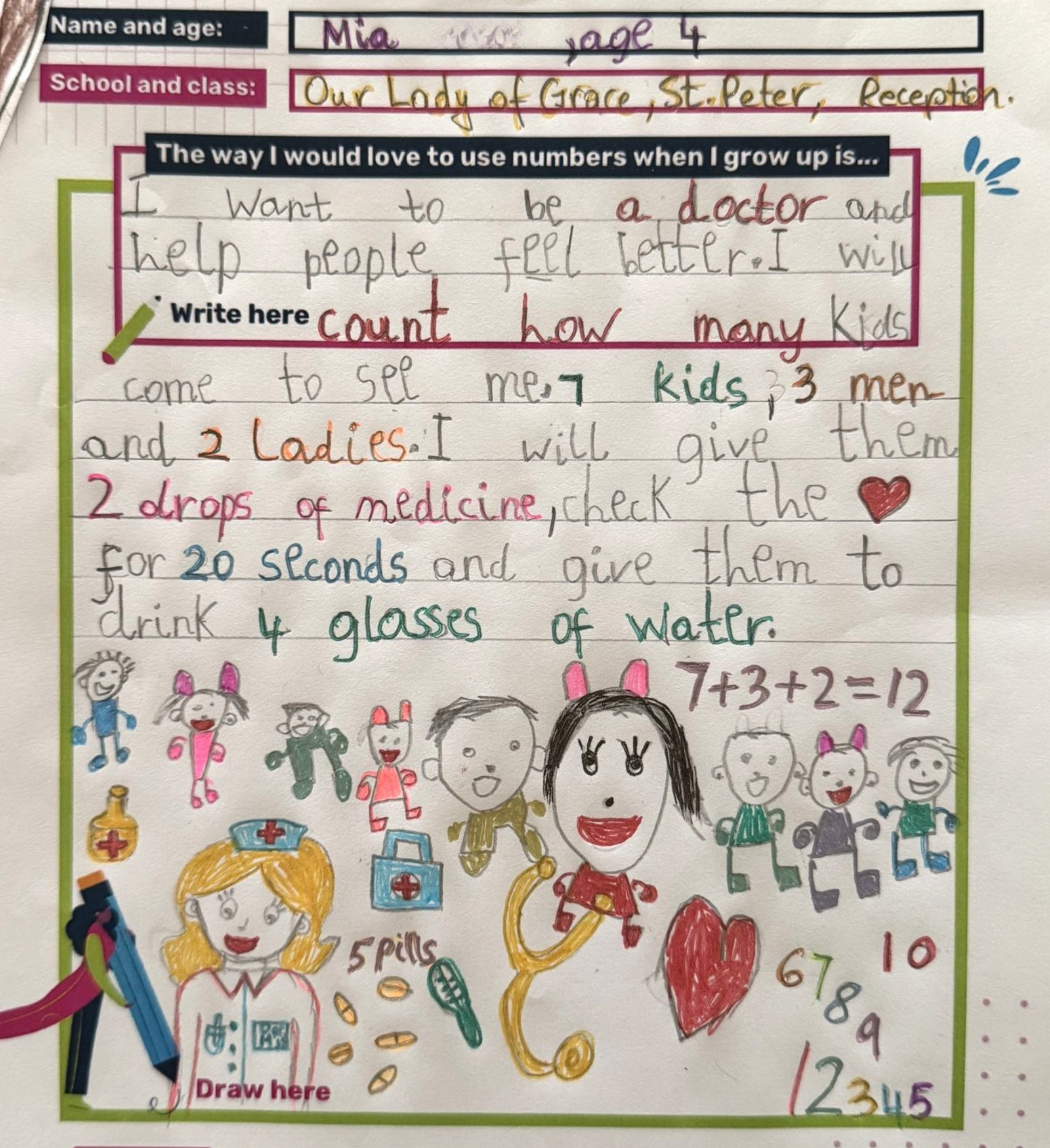 Mia's drawing