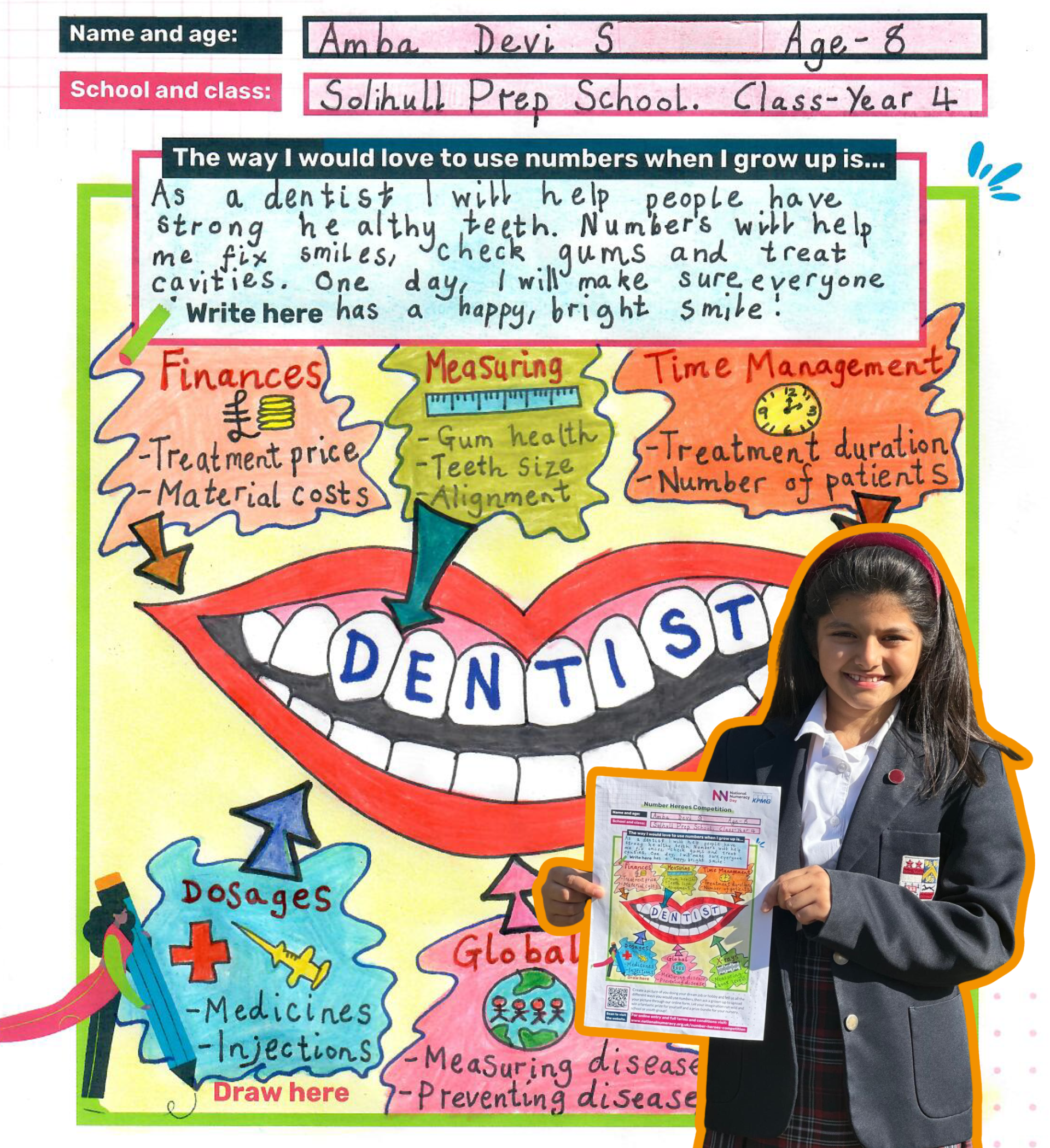 Amba Devi's drawing