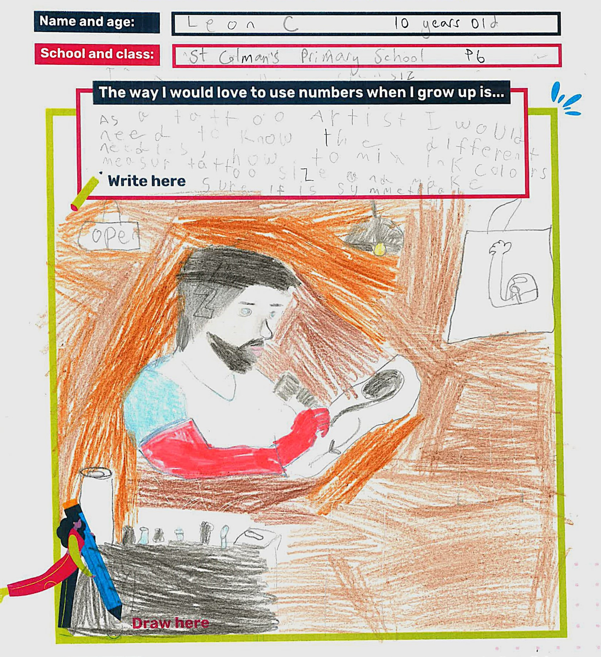 Leon's drawing