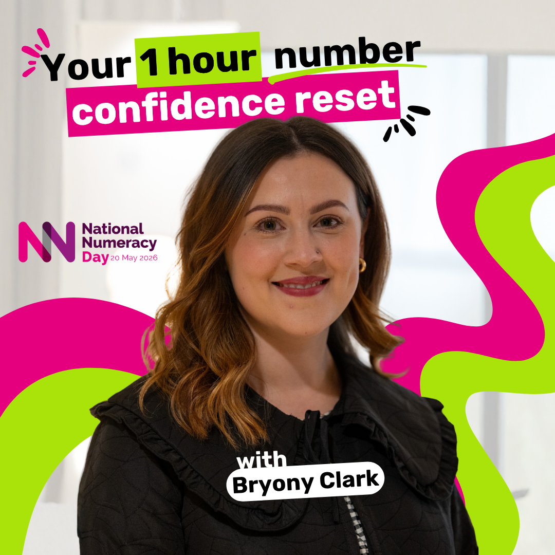 Photo of National Numeracy's Training Manager Bryony Clark