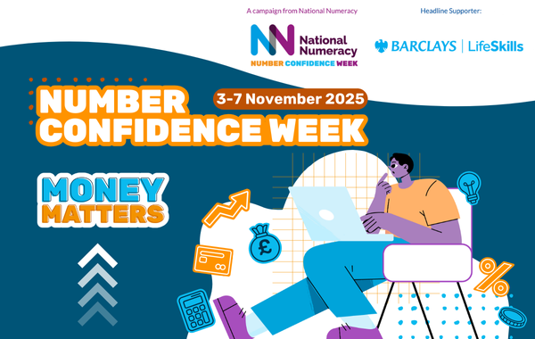 Number Confidence Week 2025 Money Matters graphic
