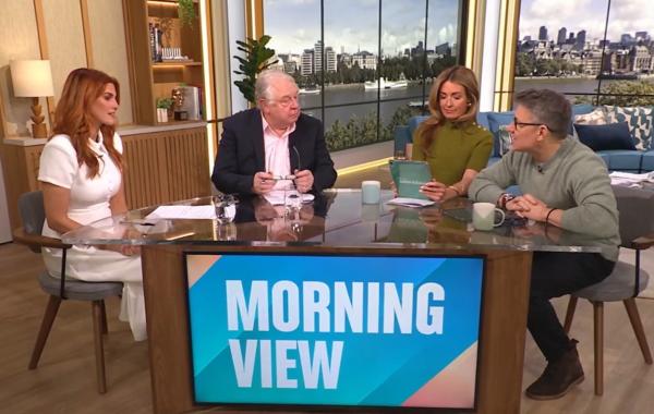 Ashley James, Nick Ferrari, Cat Deeley and Ben Shephard discussing numeracy on ITV1 programme This Morning