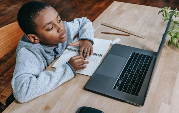 boy at computer