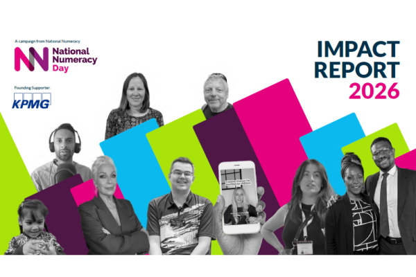 Cover image for the National Numeracy Day 2026 impact report